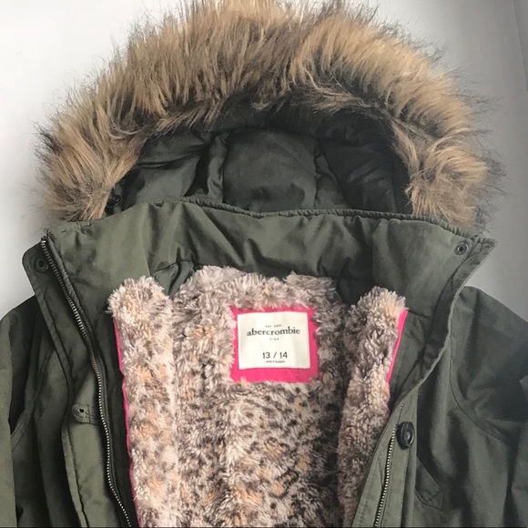 ABERCROMBIE GIRLS ULTIMATE WINTER PARKA - Picture 2 of 8
